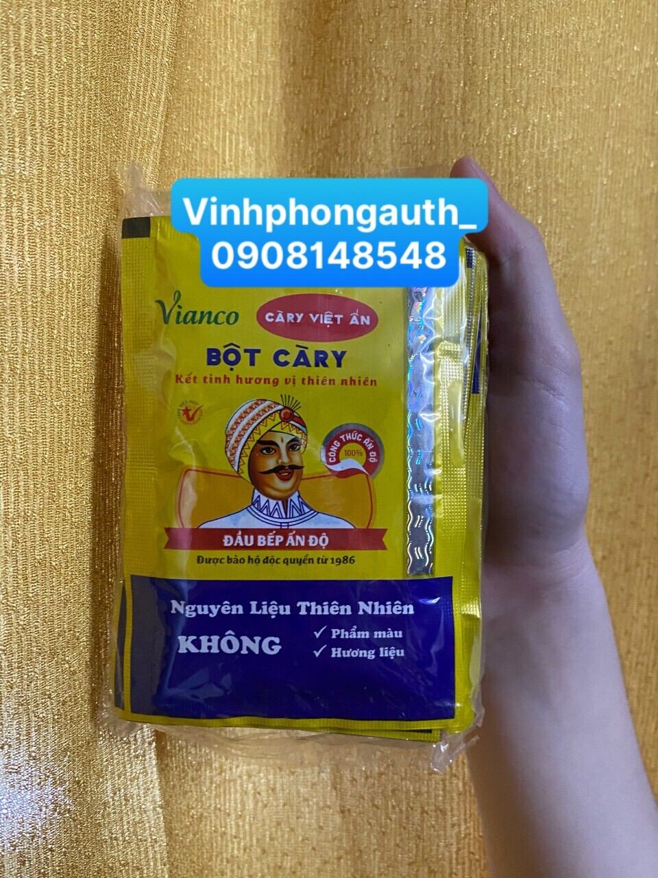 Bột cà ri vianco 10gr 1 gói