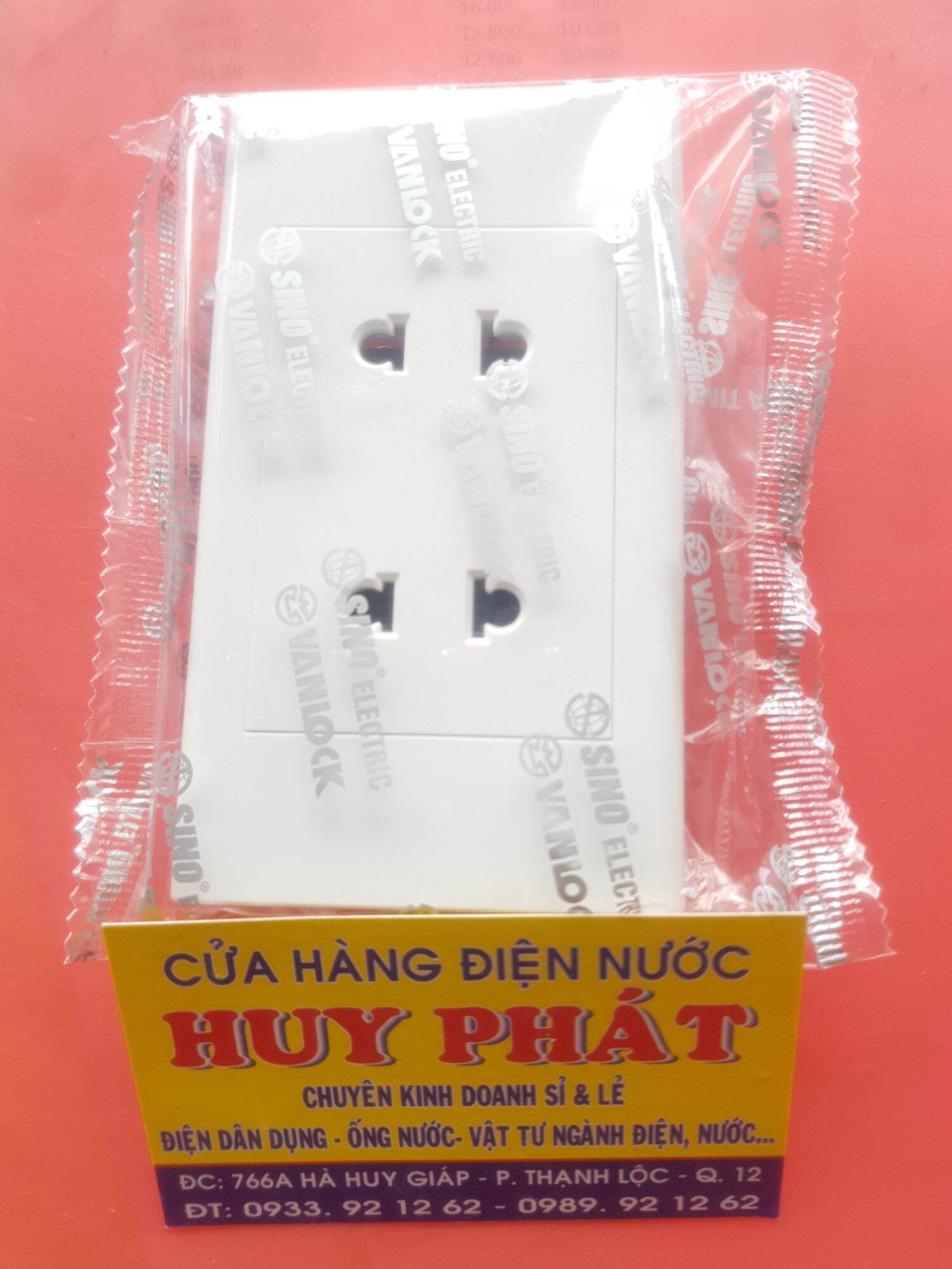 Ổ căm đôi 2 chấu sino _ s18
