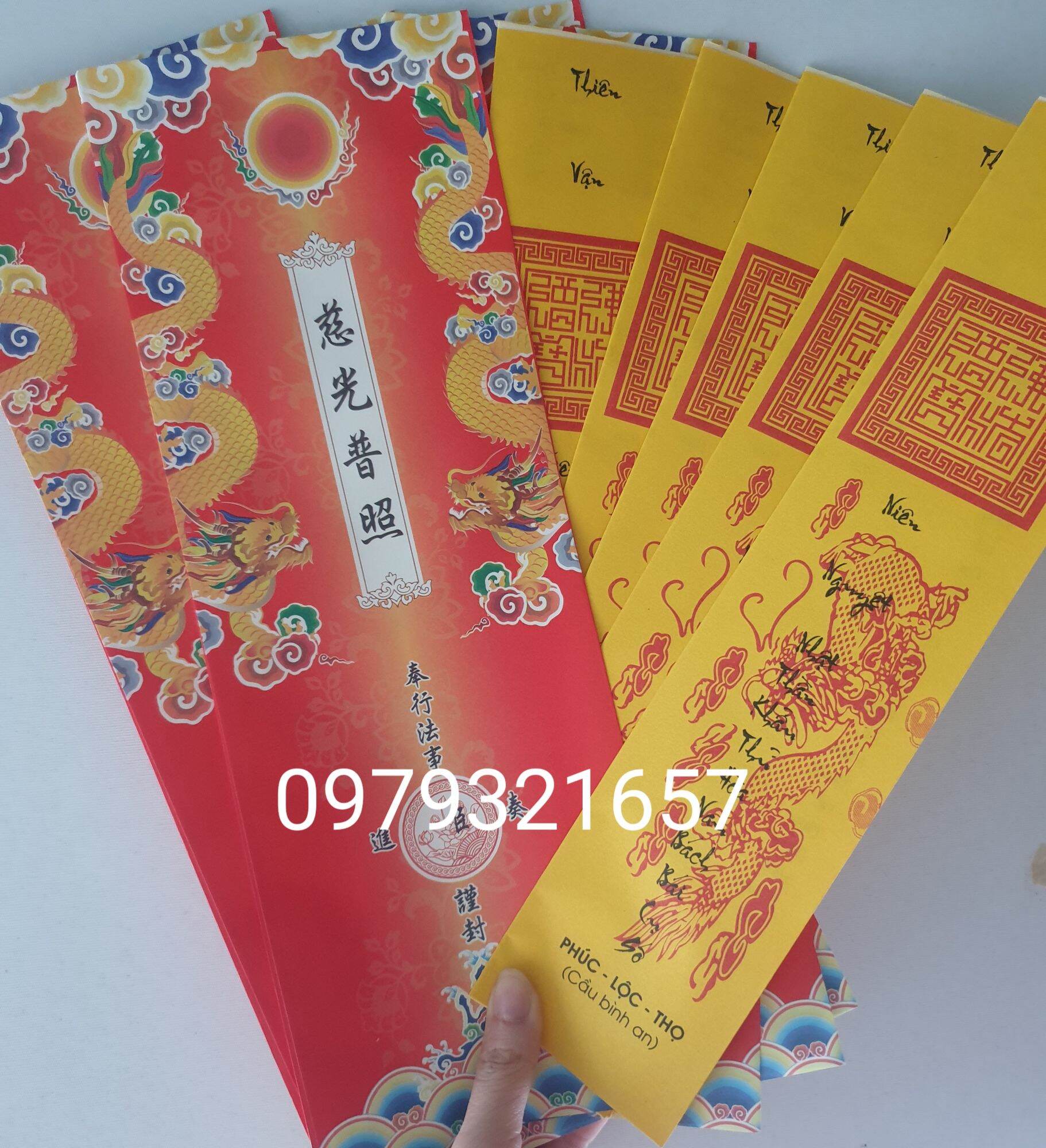 50 sớ phúc lộc thọ kèm vỏ BN