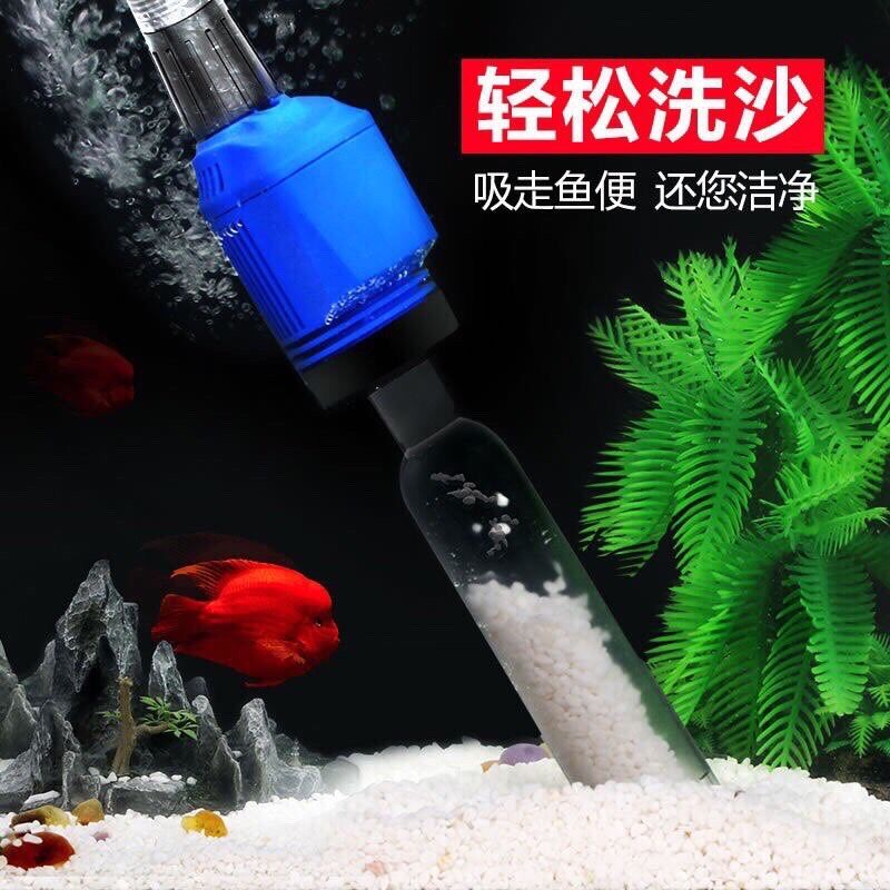 (FREESHIP) Máy hút cặn vệ sinh hồ cá SUNSUN HXS-02