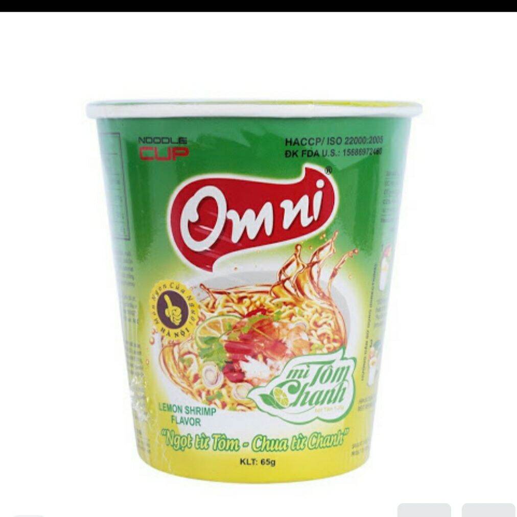 Thùng mì cốc tôm chanh Omni 24 cốc/t - date luôn mới nhất