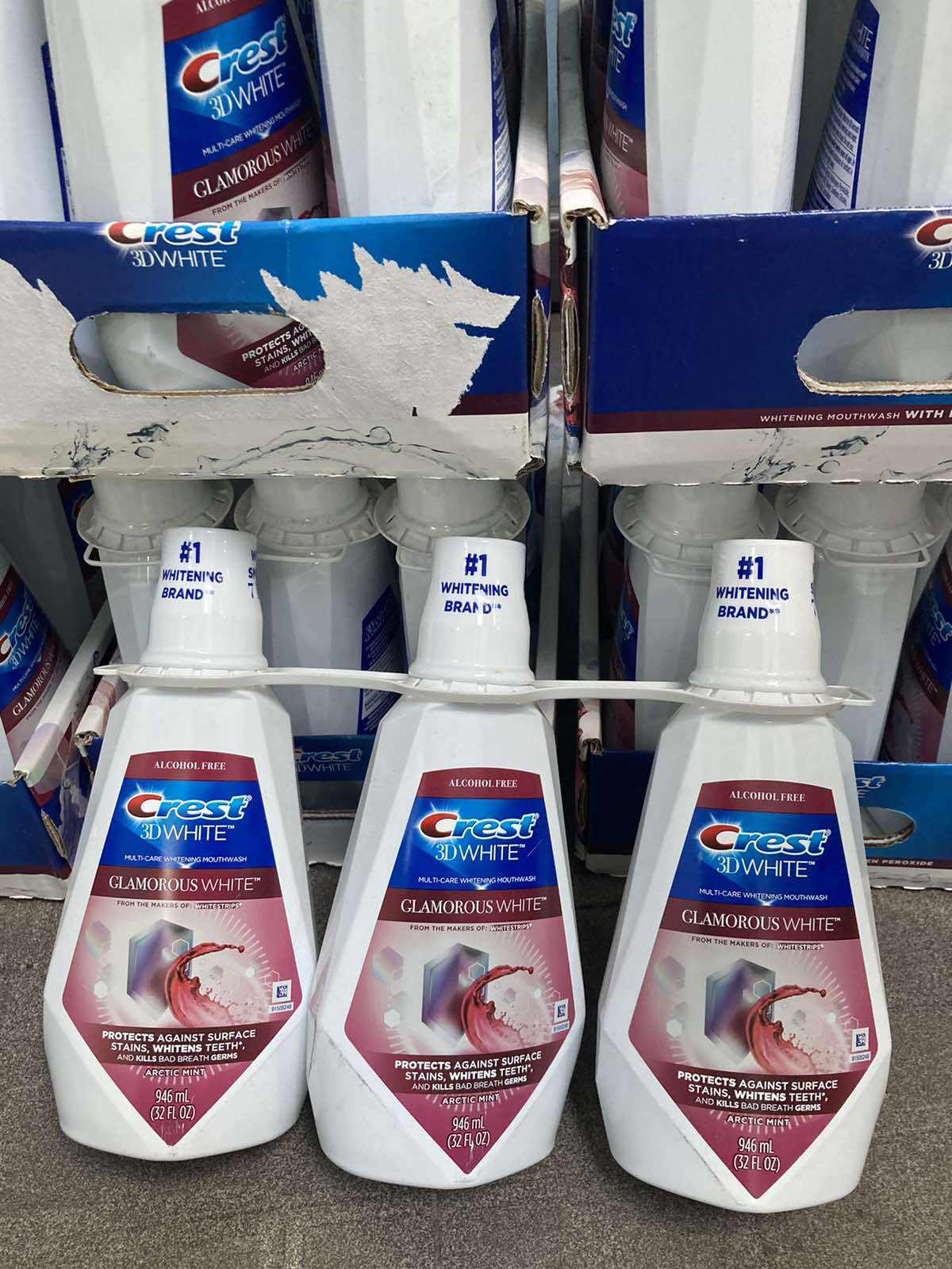 nước súc miệng Crest 3d 946ml