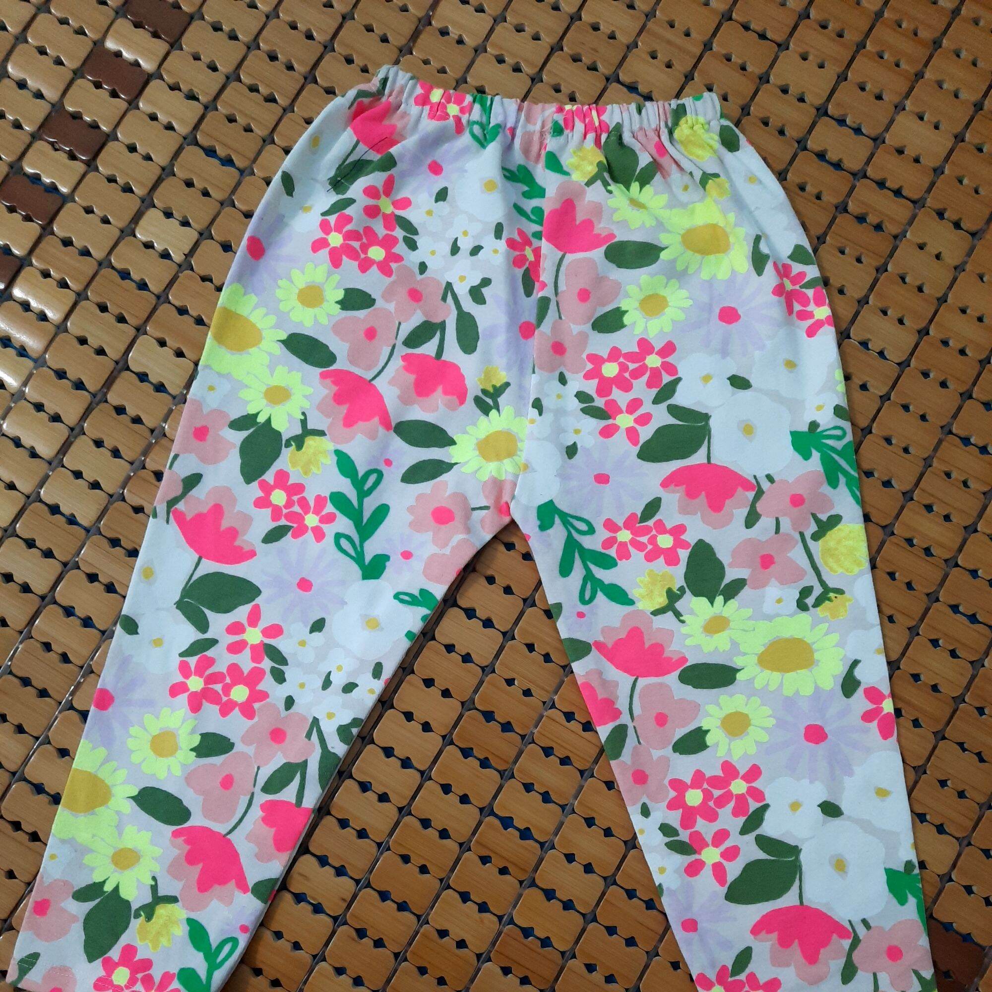 Quần Legging dài cho bé gái size 7-20kg (2 cái)