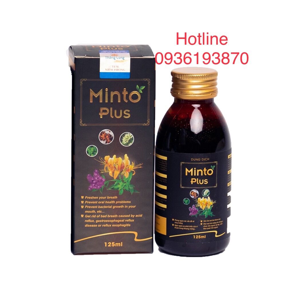MINTO PLUS 👍 [CHÍNH HÃNG] ❤️ MINTOPLUS ĐÁNH BAY HÔI MIỆNG VĨNH VIỄN