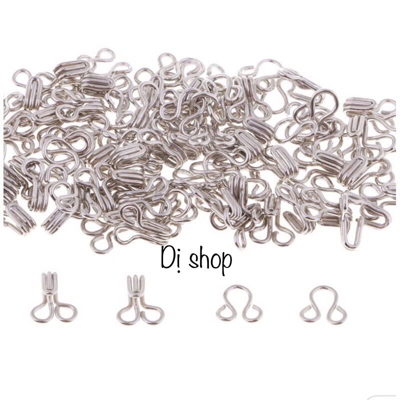 Set 10 bộ móc áo dài 5mm
