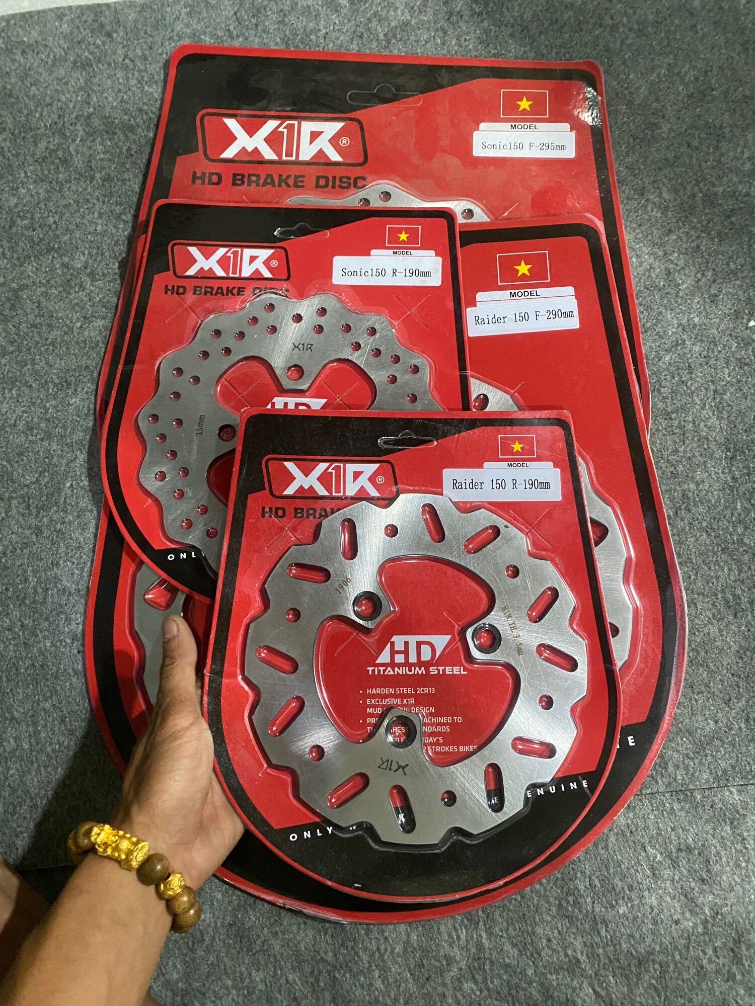 [HCM]Đĩa x1r winner sonic raider satria ex150 ex155