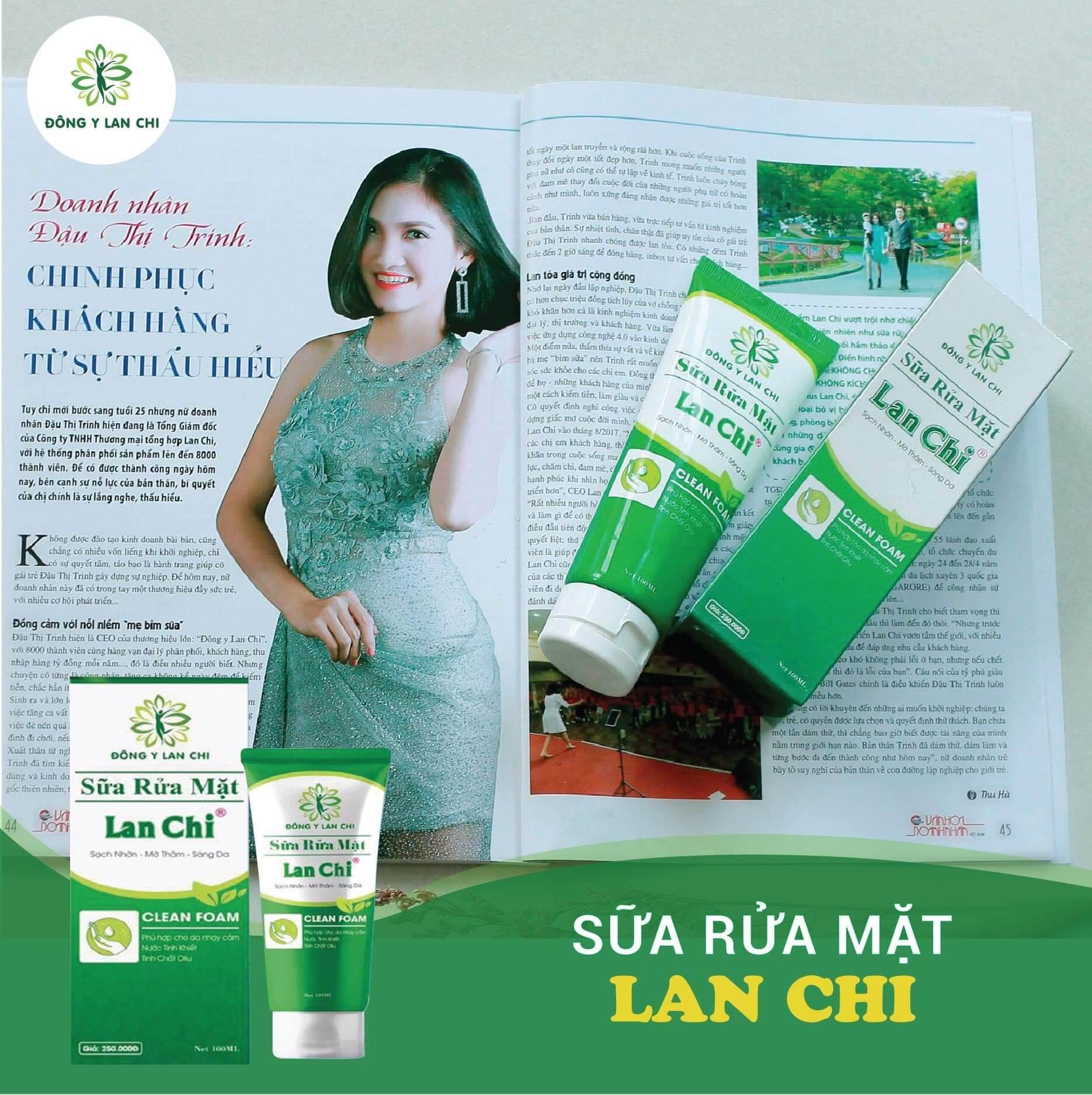 SỮA RỬA MẶT LAN CHI