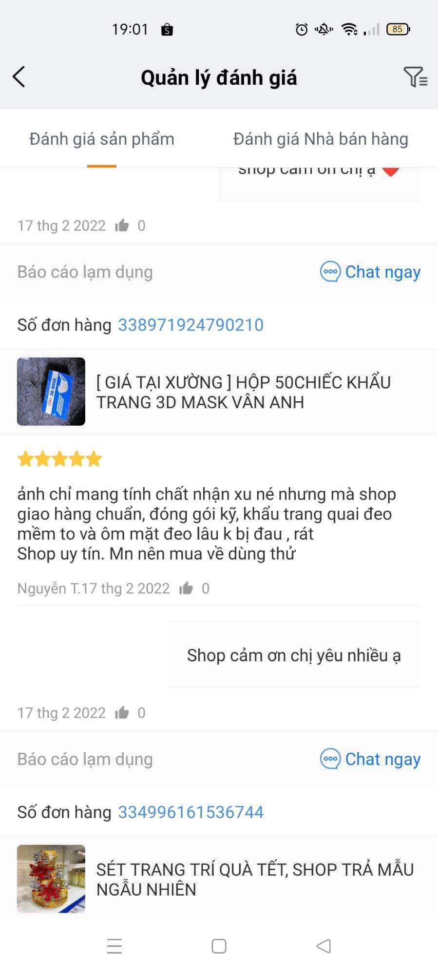 HỘP 50CHIẾC KHẨU TRANG 3D MASK VÂN ANH