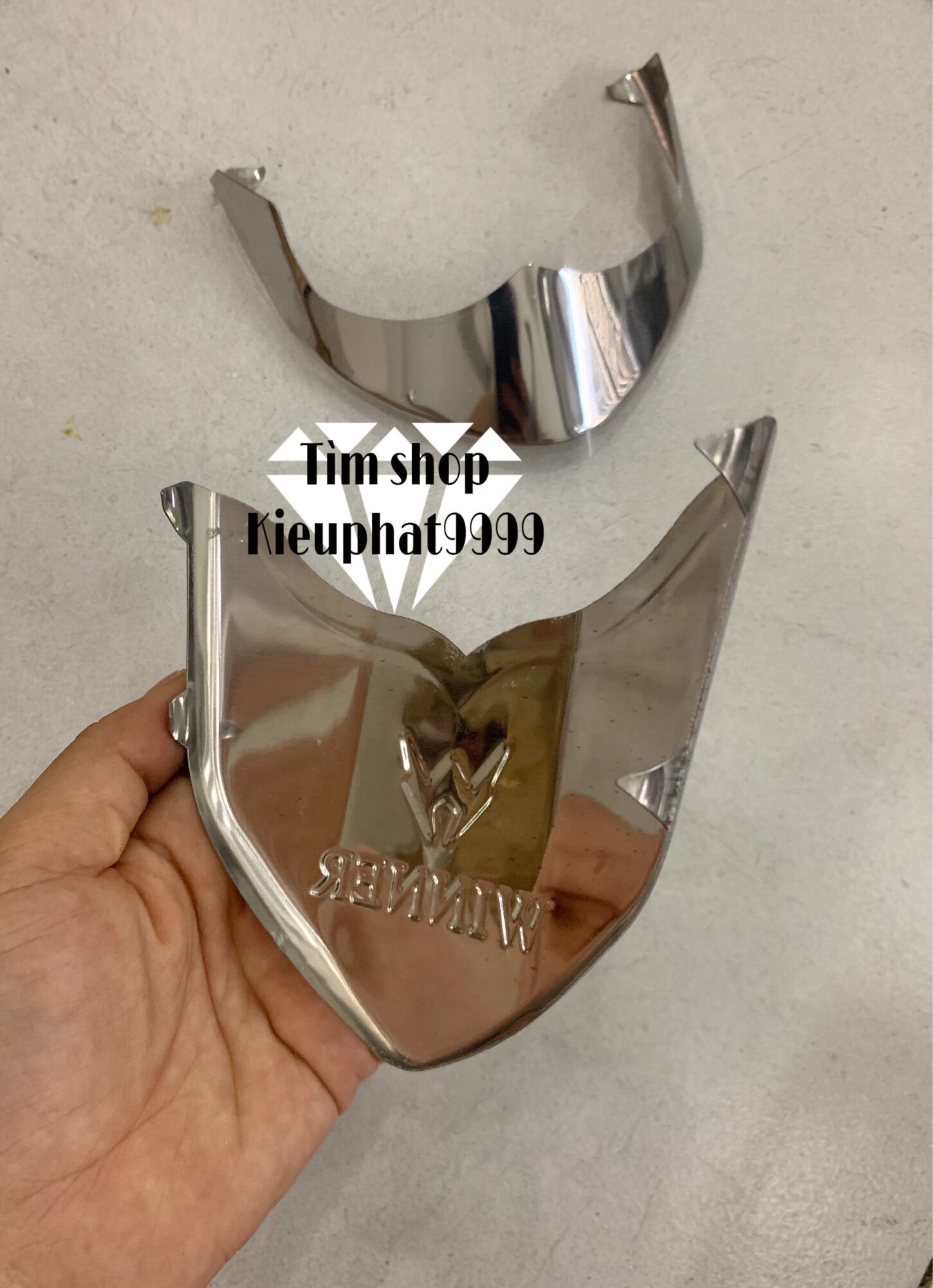 Mỏ dè Winner X trước sau inox