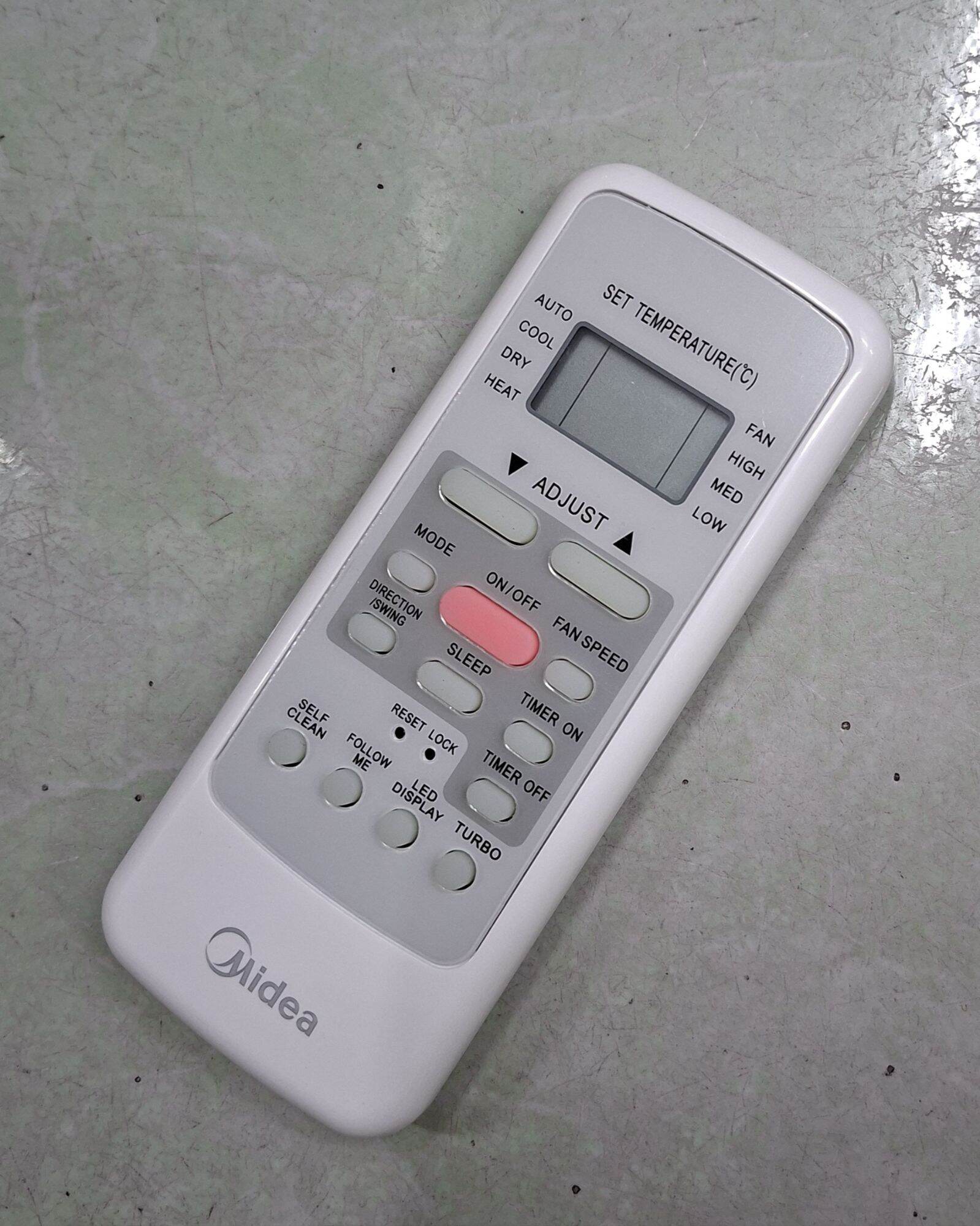Điều khiển điều hòa Midea hàng hãng xịn. Tặng kèm pin