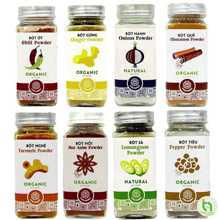 Bột Hành Hữu Cơ Vinasamex 50g