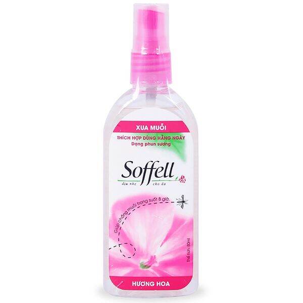 Xịt chống muỗi Soffell - 80ml