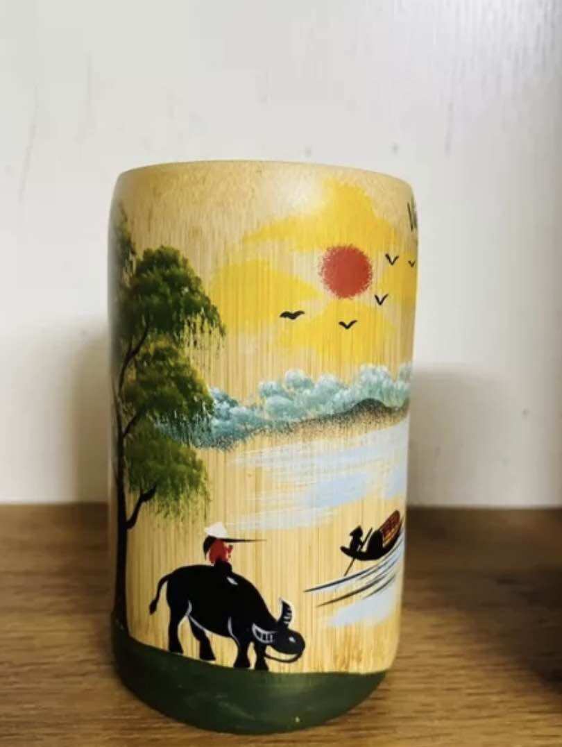 Cốc tre thủ công mỹ nghệ