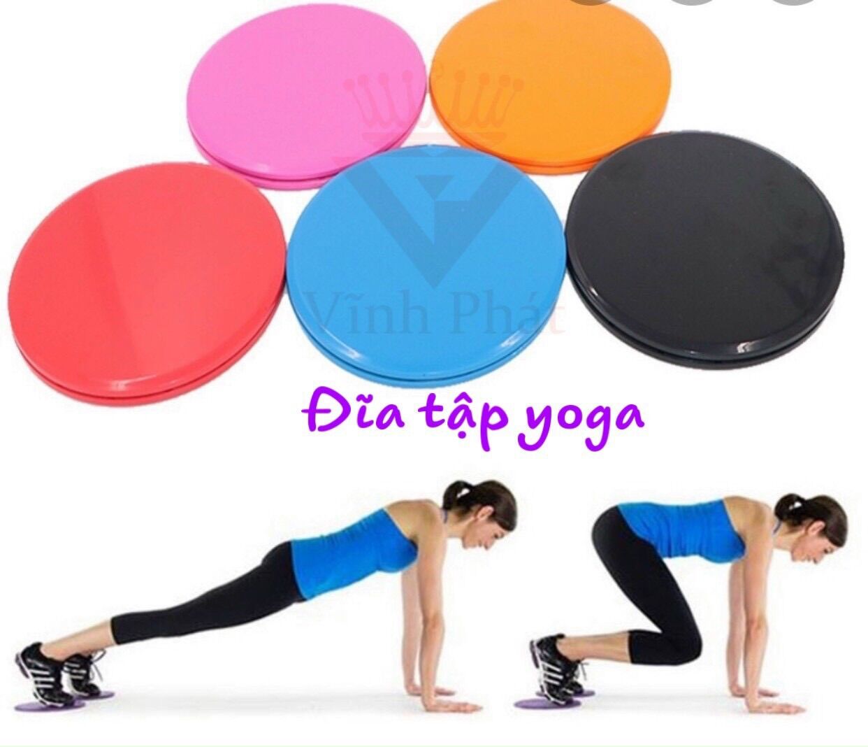 Đĩa xoay eo Sắt + day nhay tang do gia khong doi
