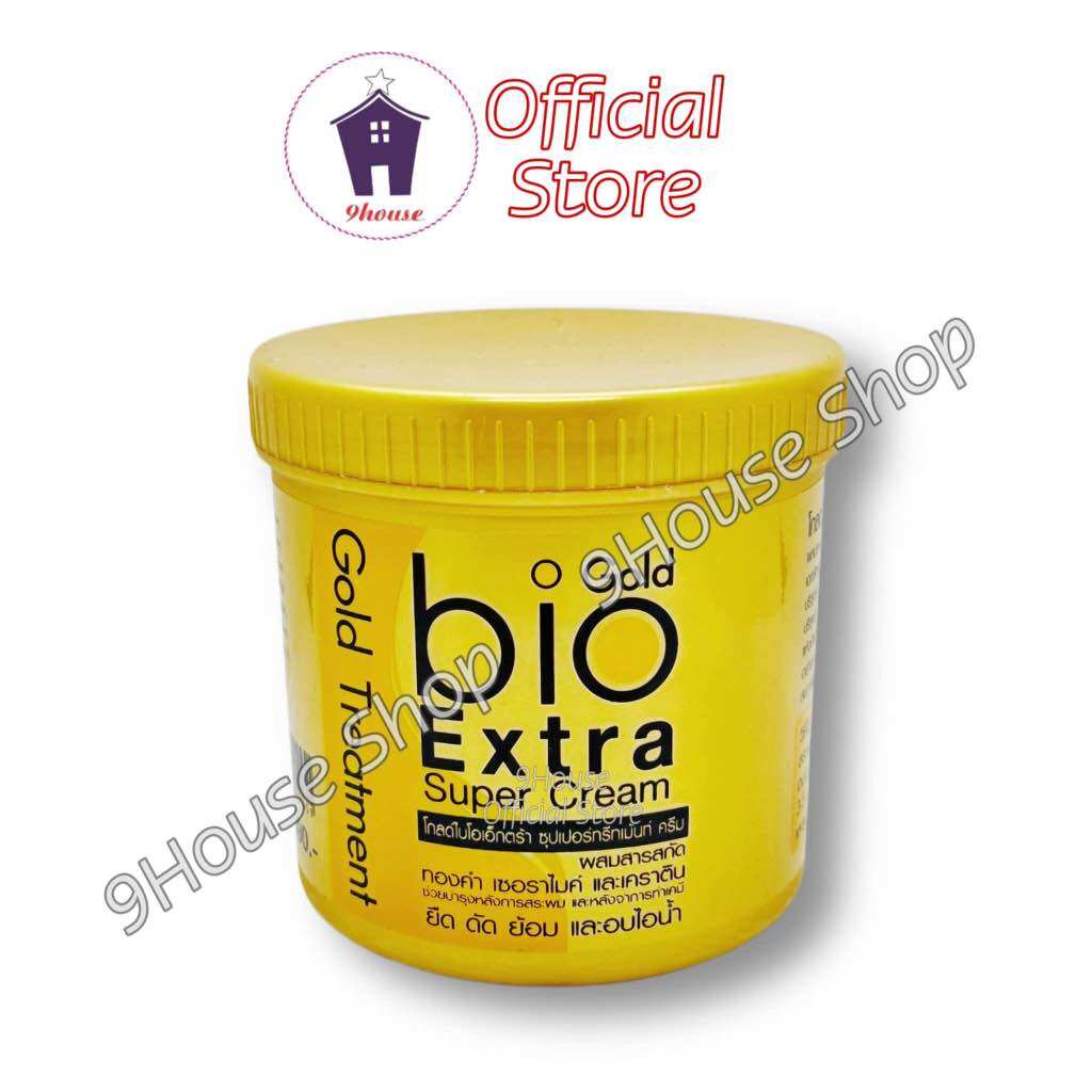 (HỦ 500ML - VÀNG) 01 Hủ Ủ TÓC BIO Gold Treatment Thái Lan 500ml