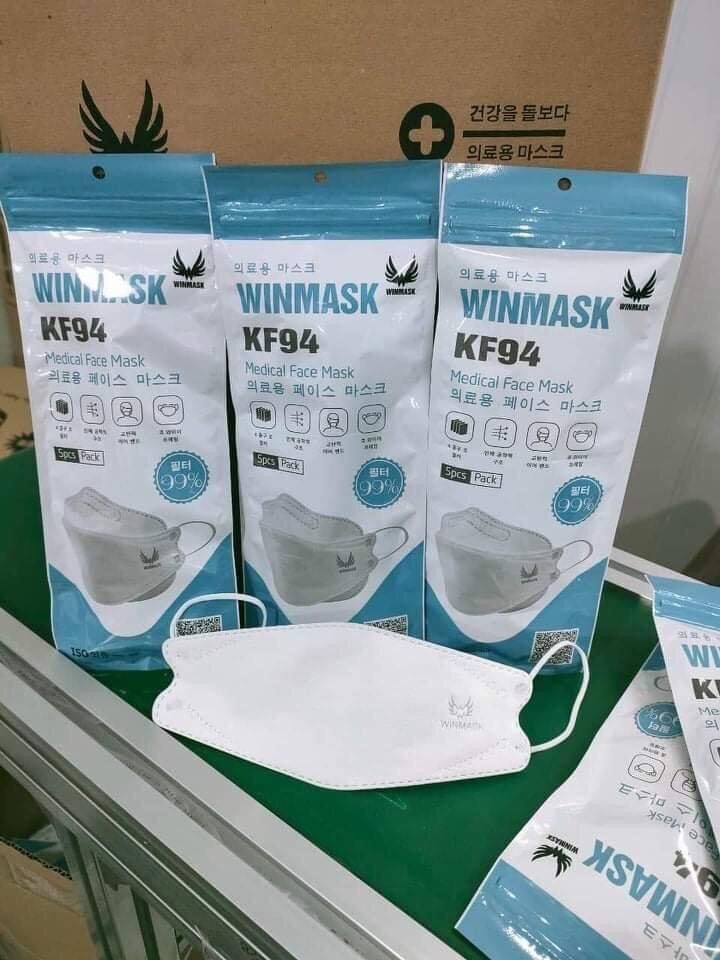 Khẩu trang KF94 Winmask chính hãng (túi 10 chiếc)