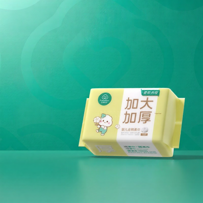 Increased Thickness Baby Wipes 70 Pieces - 2