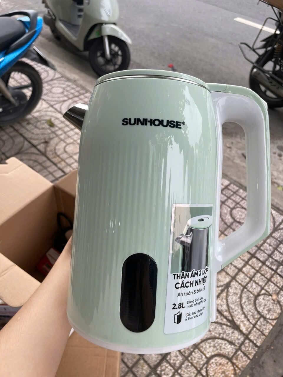 ẤM SIÊU TỐC SUNHOUSE 2,8l