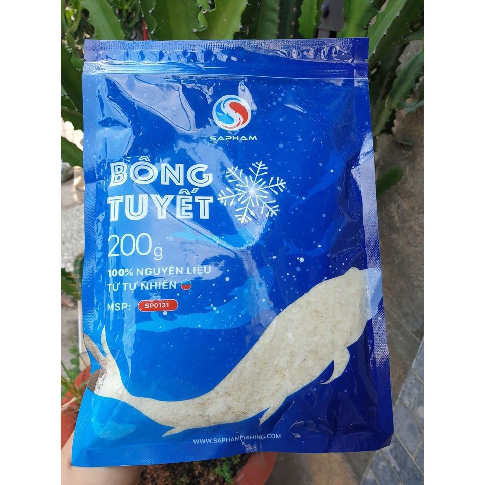 Mồi câu cá bông tuyết dụ thính