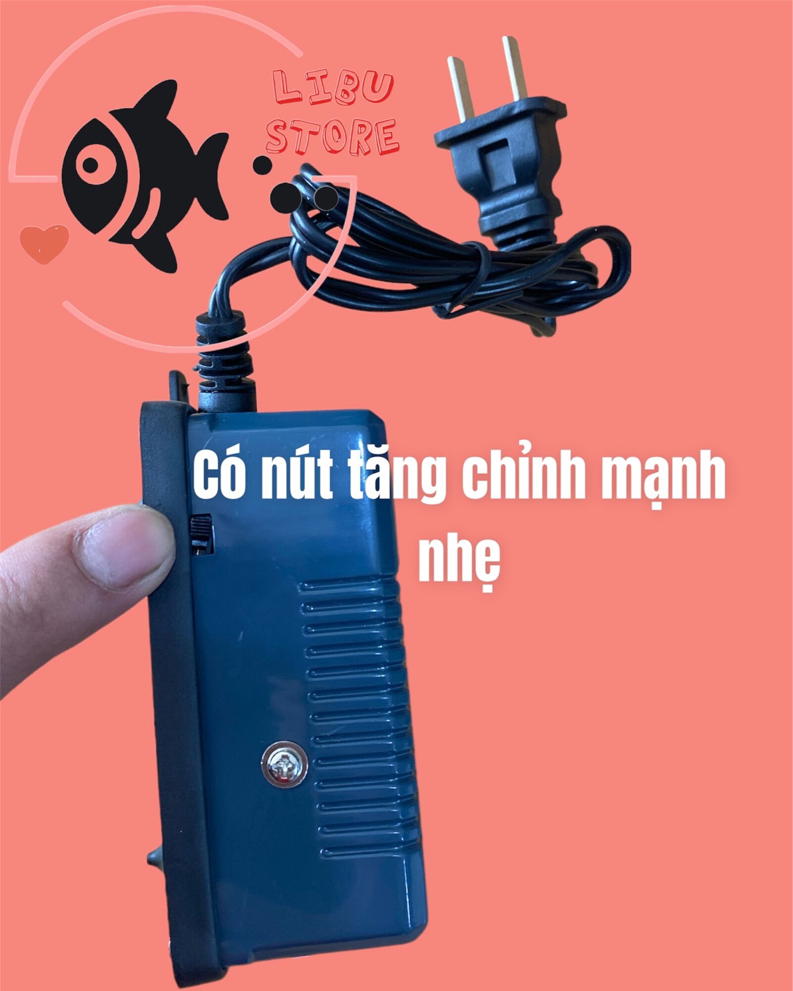 Máy Sủi Oxy 1 Vòi Sobo SB-2800 (3W - 3Lít/Phút) - Máy Oxi Cho Bể Cá