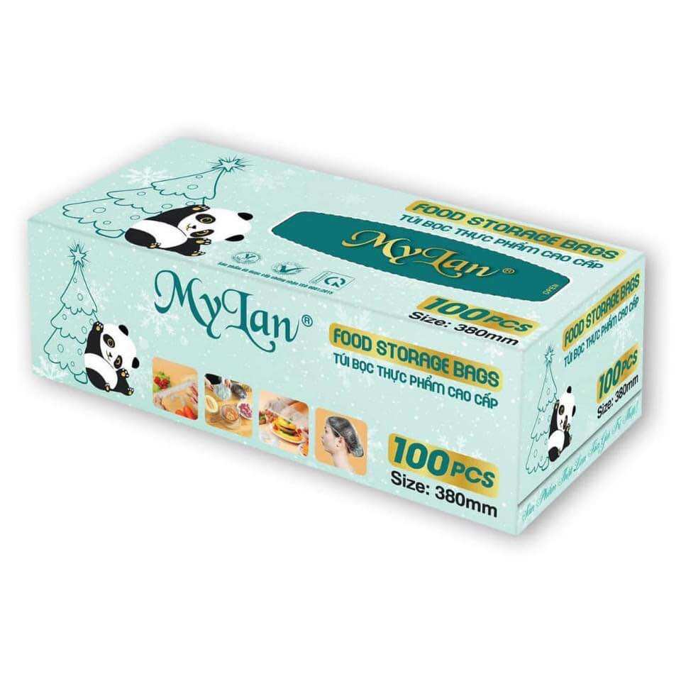 Hộp túi bọc thực phẩm đa năng 100 cái/hộp size 380mm