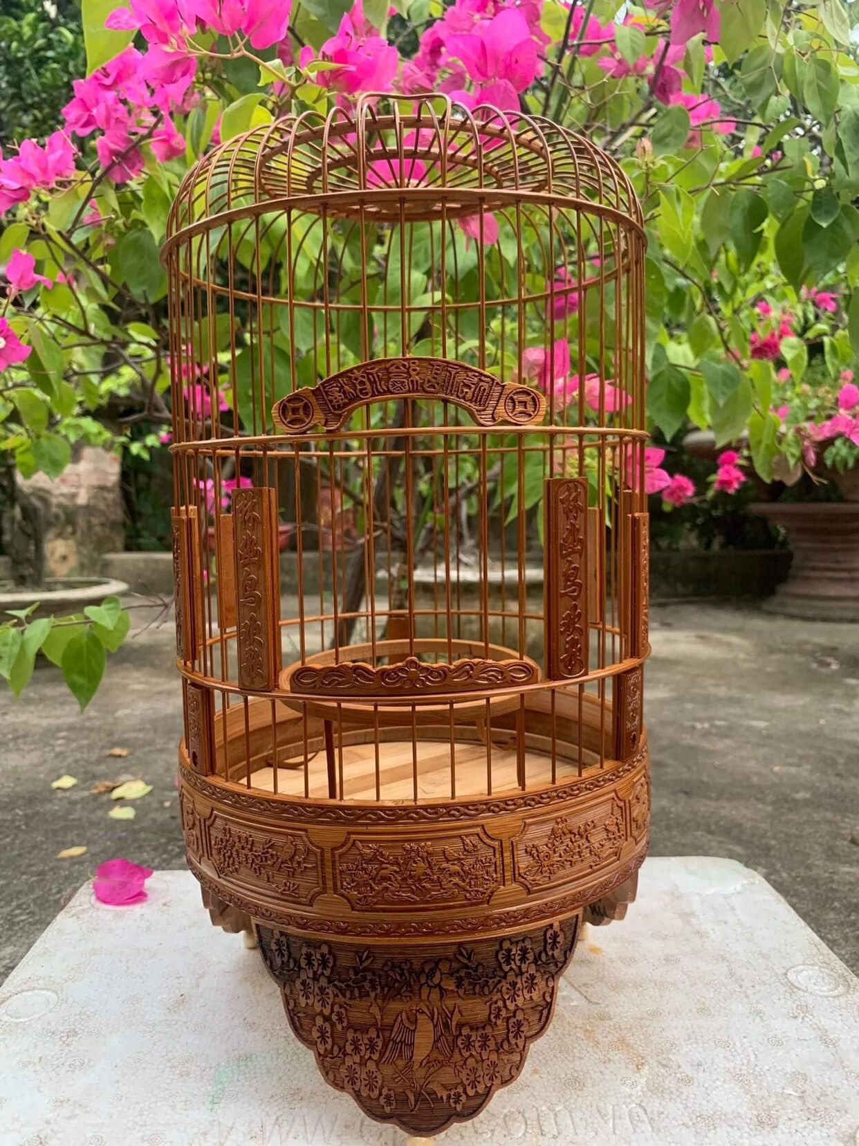 Lồng chim Khuyên kèm phụ kiện