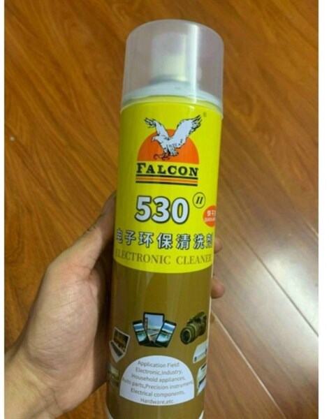 Chai 530 falcon vệ sinh làm sạch