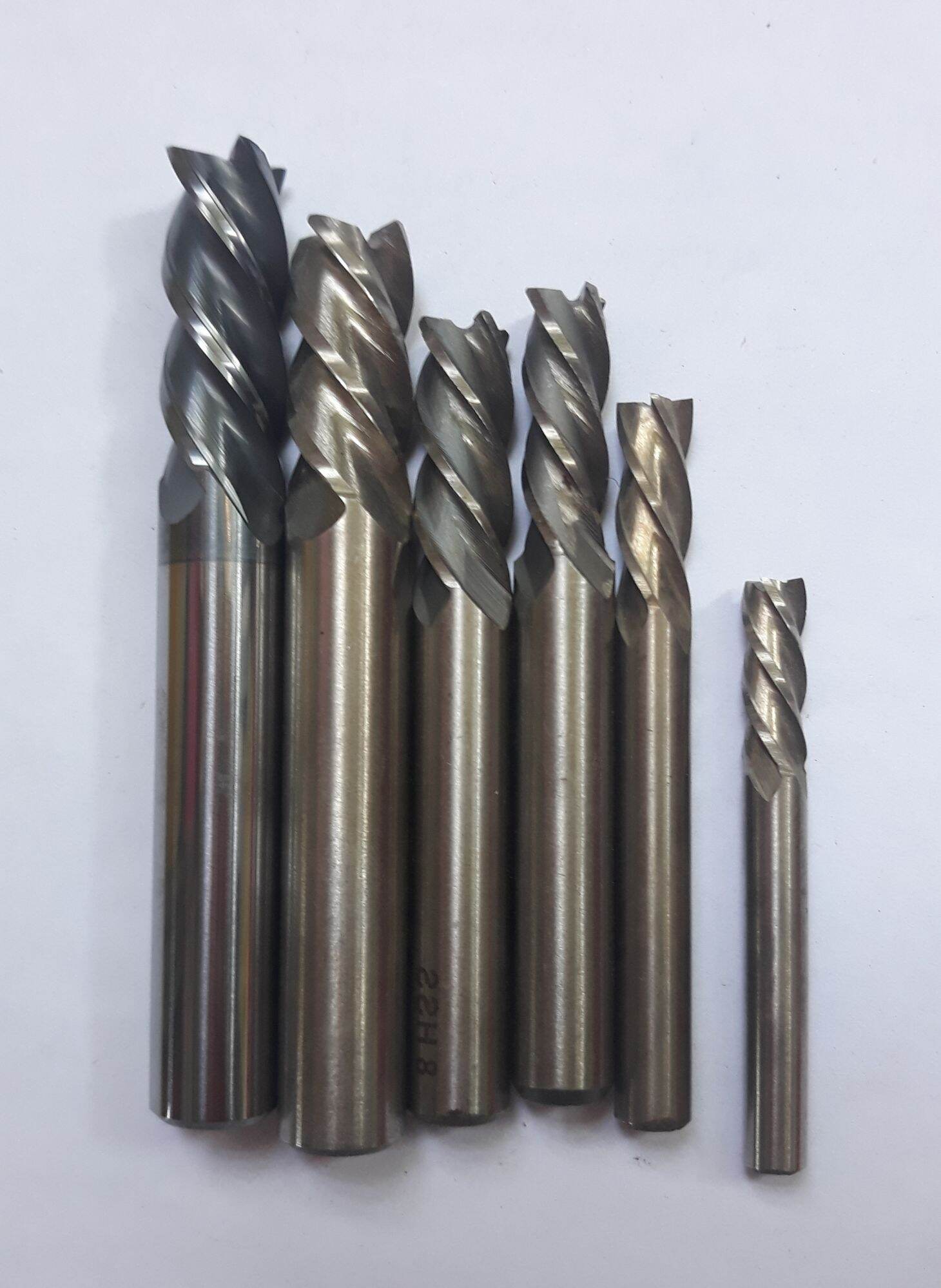 [HCM] Mũi phay ngón, mũi phay thẳng sắt, inox