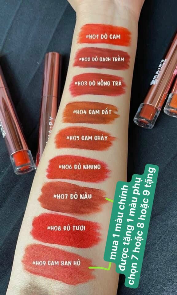 mua 1 tặng 1 son happy  kem siêu lì