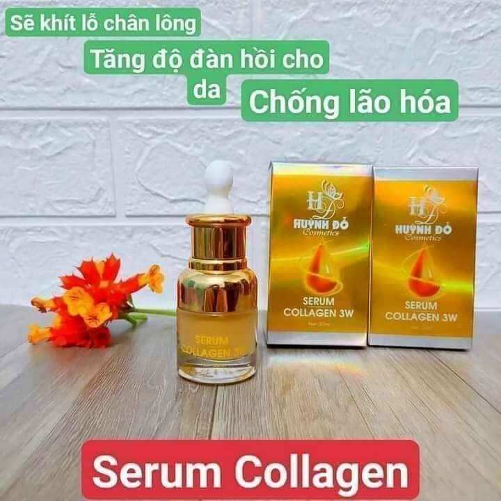 serum collagen 3w HUỲNH ĐỖ 2 chai