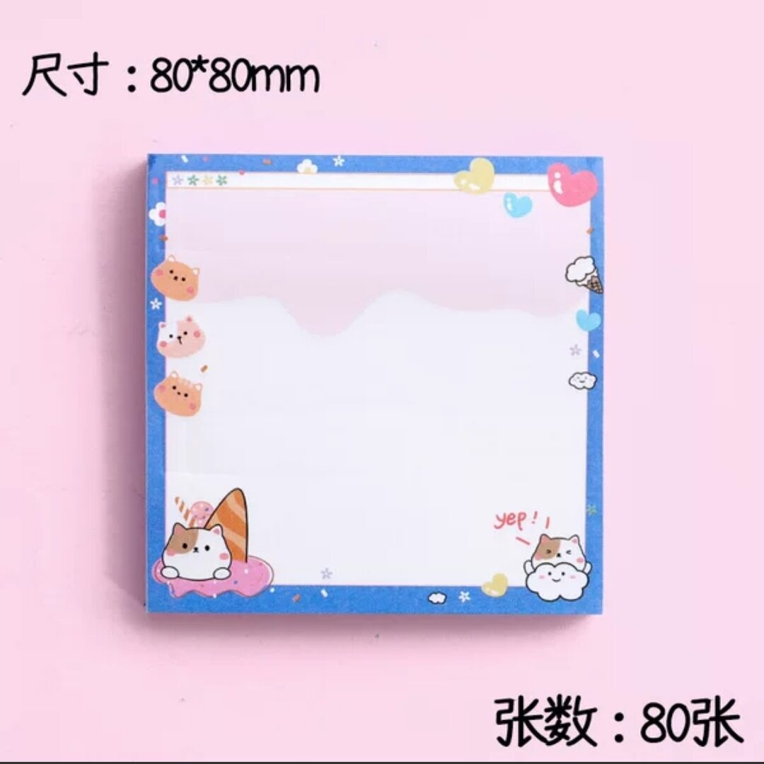 Giấy nhớ,giấy ghi chú,giấy note cute 80 trang