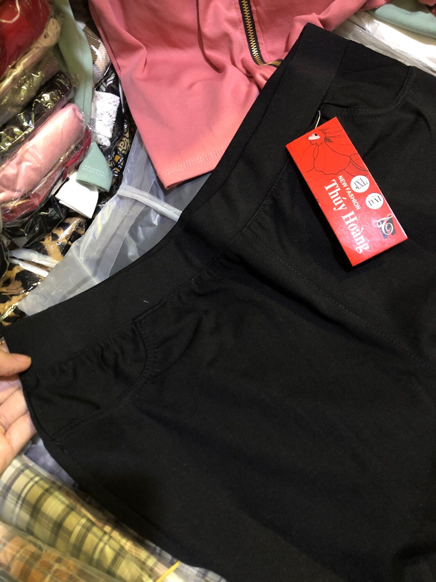 Quần legging trung niên thun Umi siêu co giãn