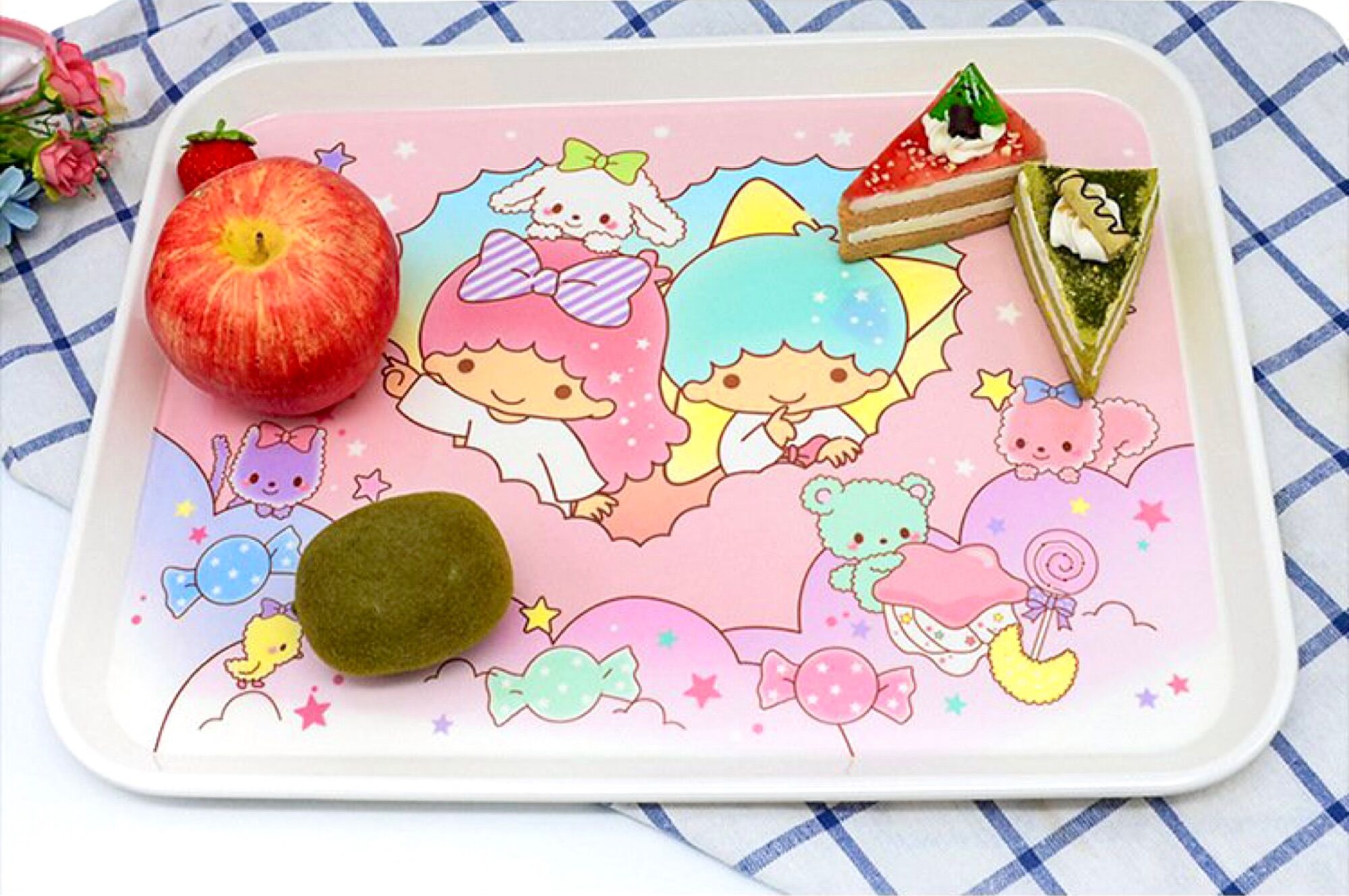 Mâm khay dĩa HelloKitty Doremon Doraemon