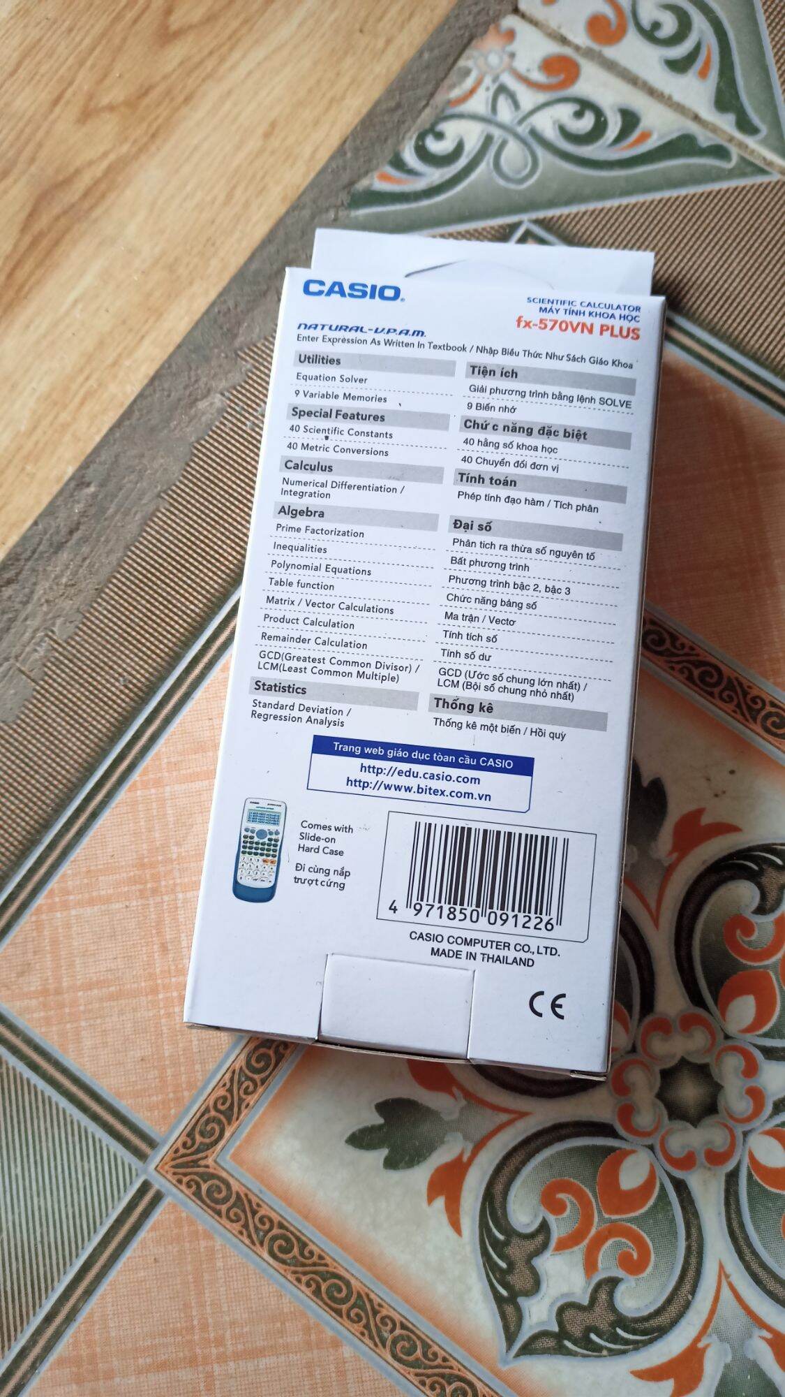 Máy tính Casio fx- 570 VN PLUS