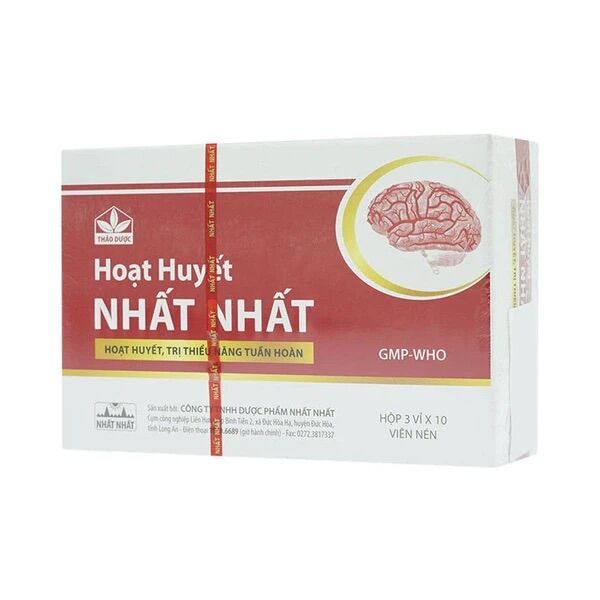 Hoạt dưỡng não Nhất Nhất 30 viên