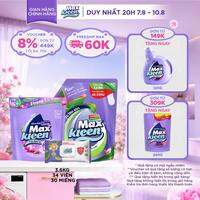 Combo túi viên giặt xả MaxKleen hương huyền diệu + Túi nước lau sàn 3.6kg + Khăn lau bề mặt