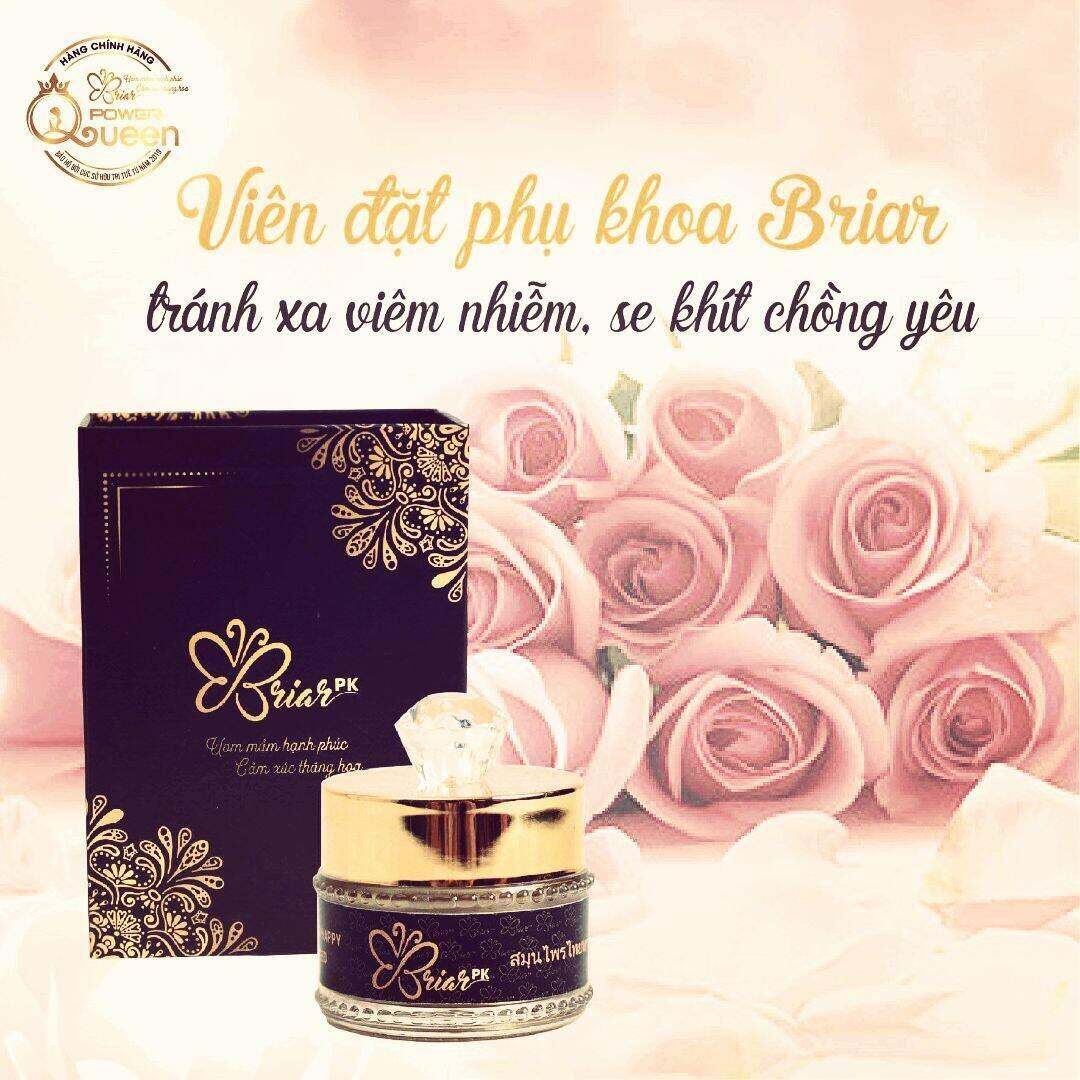 Viên đặt thảo mộc Tầm Xuân ( Briar PK) giúp se khít và làm sạch vùng kín