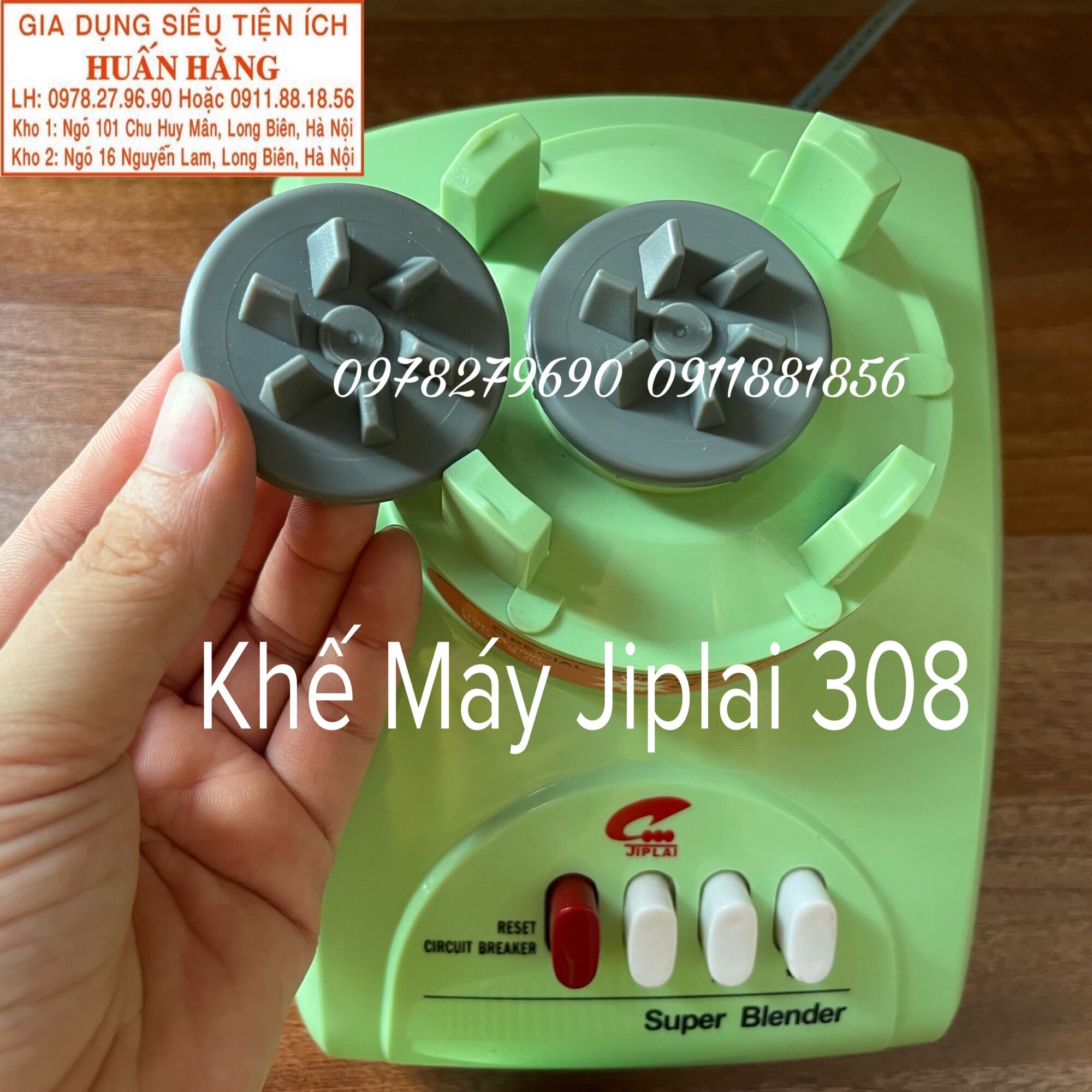 HOA KHẾ MÁY XAY SINH TỐ JIPLAI JL308 LOẠI ĐẶC BIỆT