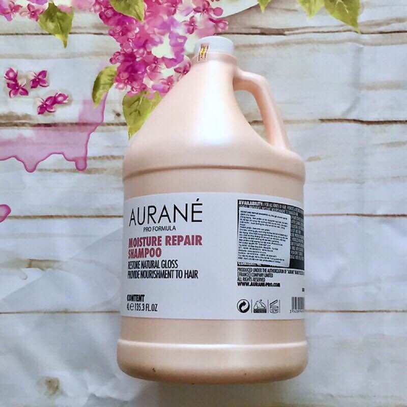 Dầu gội dưỡng ẩm mềm mượt tóc aurané protein moisturizing shampoo 4000ml