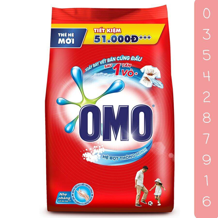 Bột giặt omo 2,9kg / 2,7kg comfort