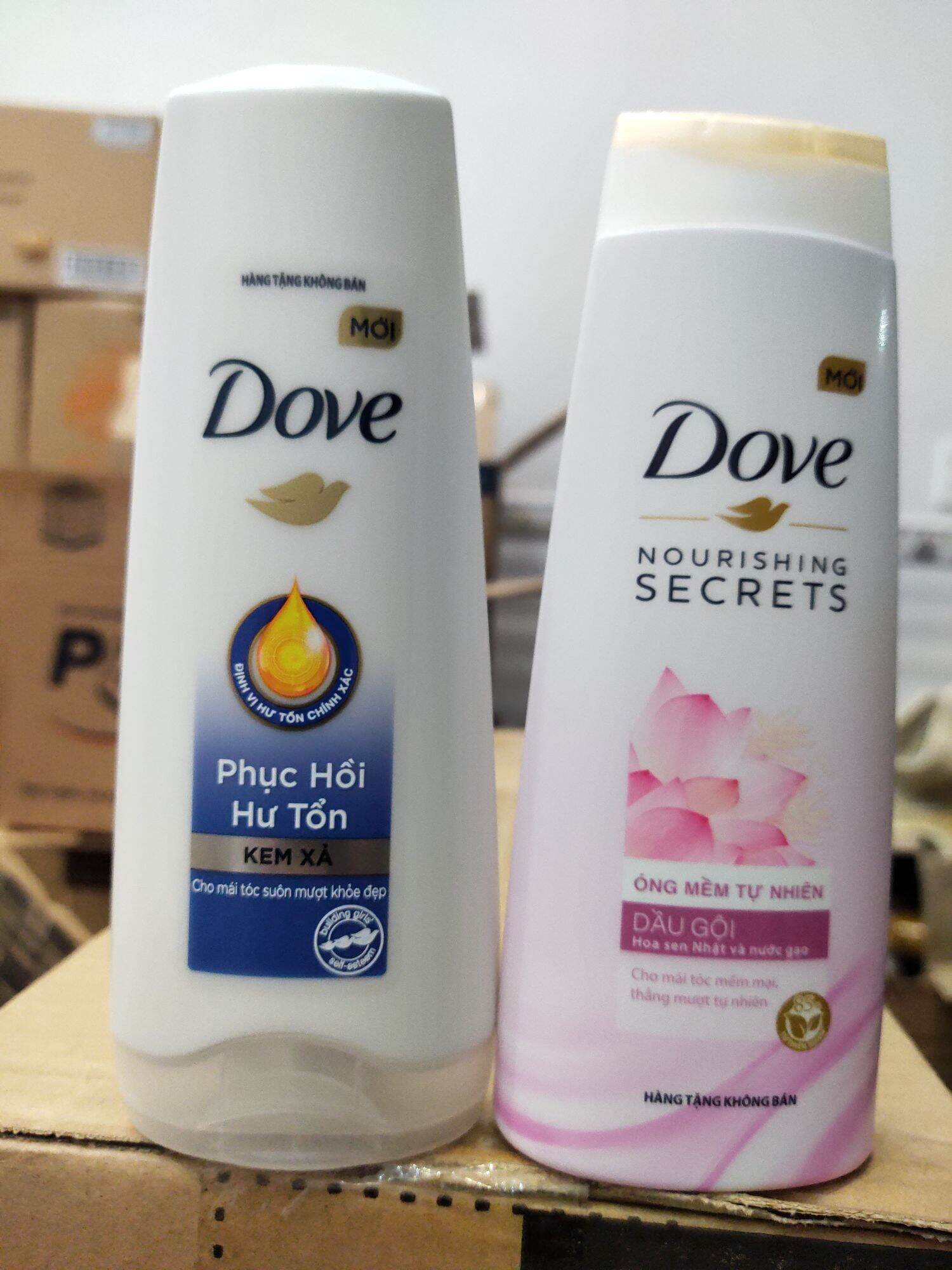 Dầu gội, xả dove 140g