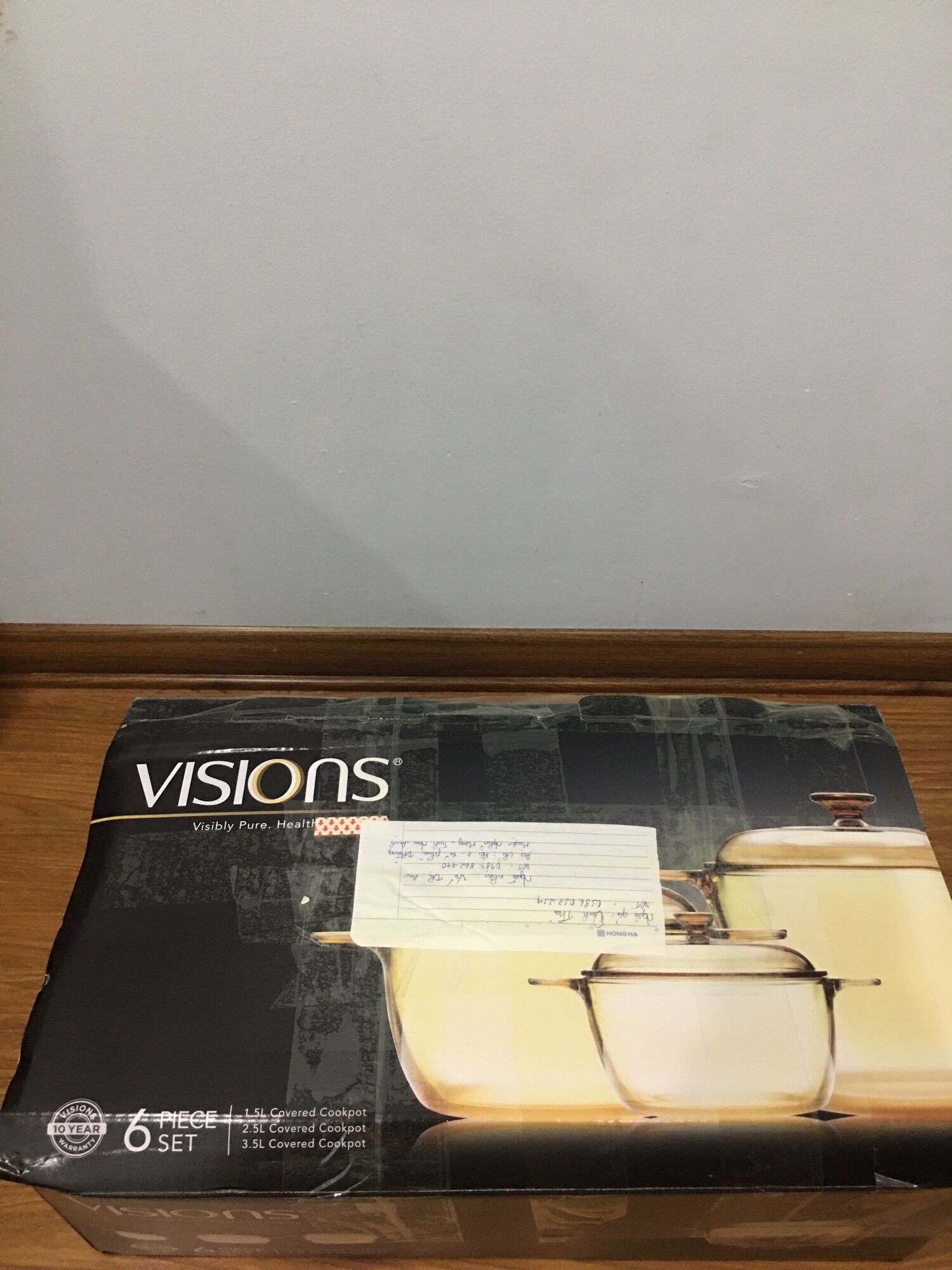 Nồi thuỷ tinh VISIONS 0,8L VS 0.8