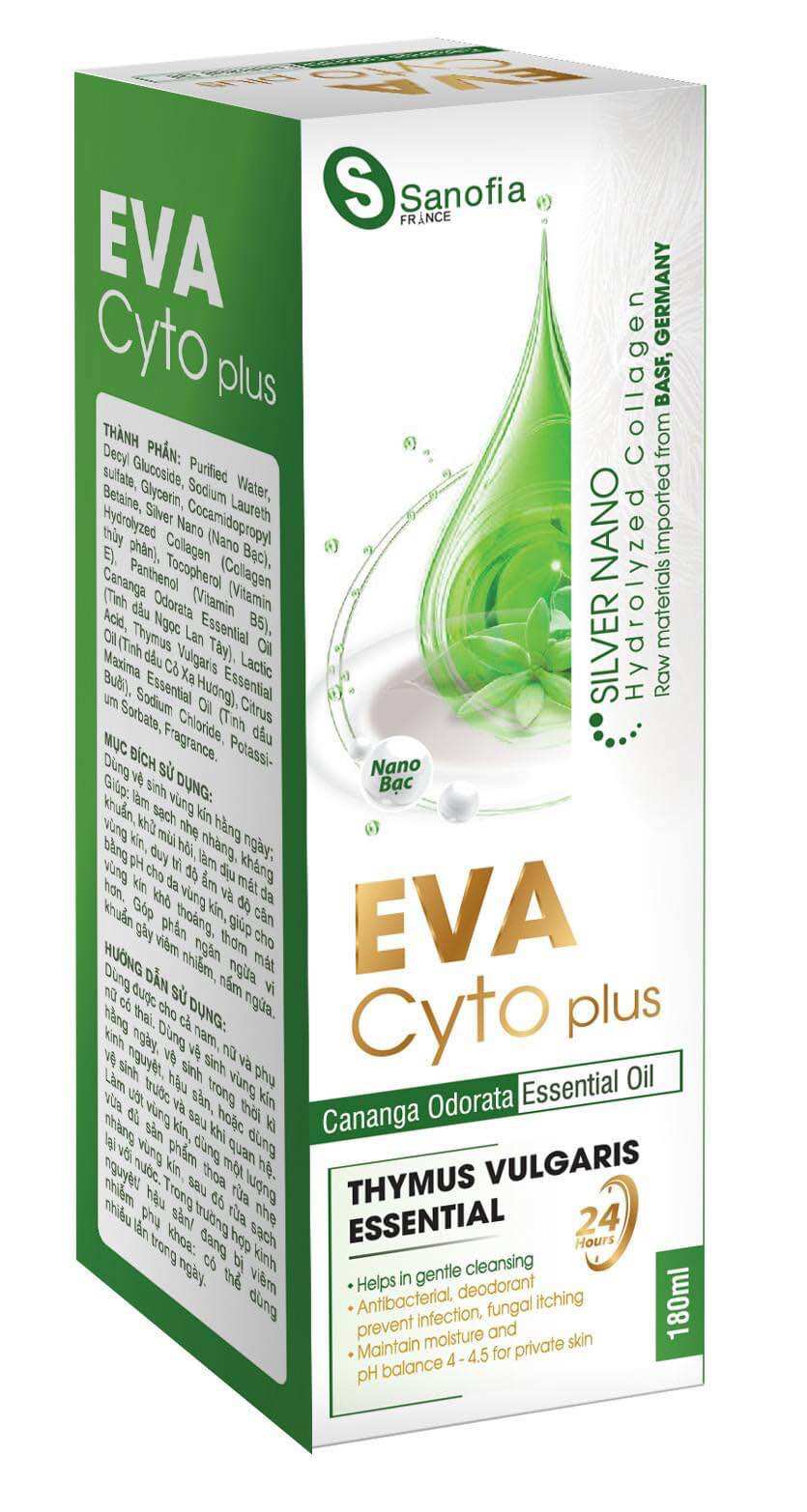 Dung dịch vệ sinh hữu cơ EVA CYTO PLUS
