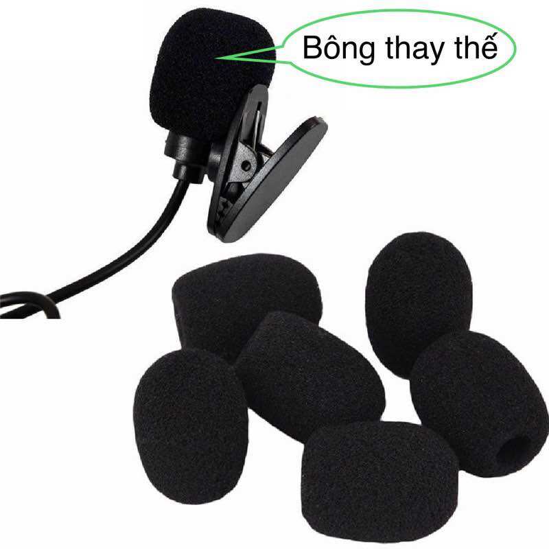 Bông lọc micro dùng trợ giảng( míc trợ giảng).
