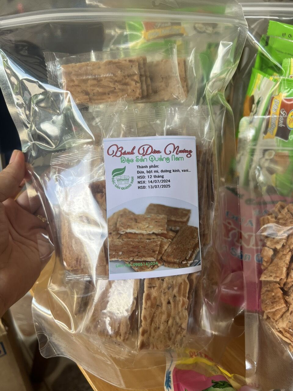 5 kg bánh dừa đặc sản Quảng Nam