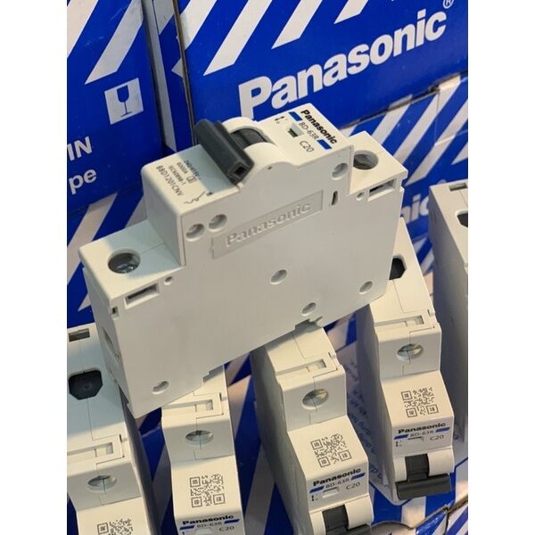 Át 1 cực Panasonic 1P 10A 20A 25A 32A 40A 50A 60A