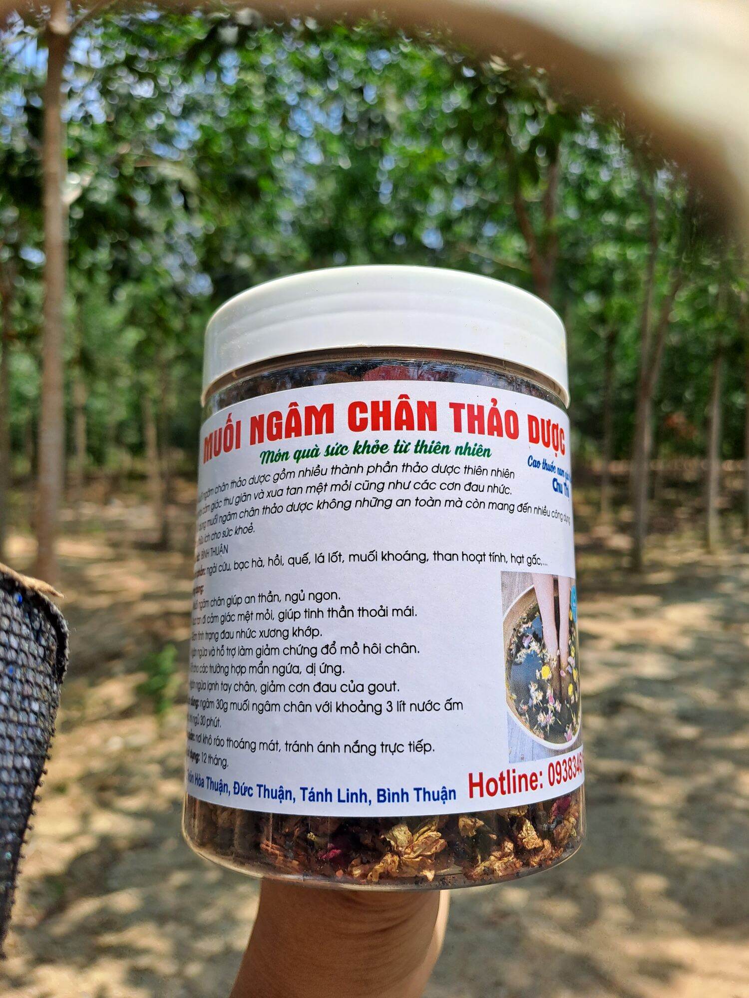 Muối Ngâm Chân Thảo Dược 500gr