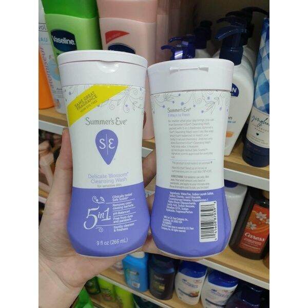 [Made in USA] DUNG DỊCH VỆ SINH PHỤ NỮ SUMMER'S EVE 266/444mL