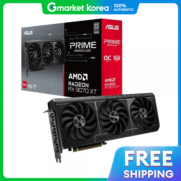 ASUS | Asus Prime Radeon Rx 9070 Xt Oc D6 16Gb Daewon Giá 24,791,200 Đồng*Miễn phí vận chuyển