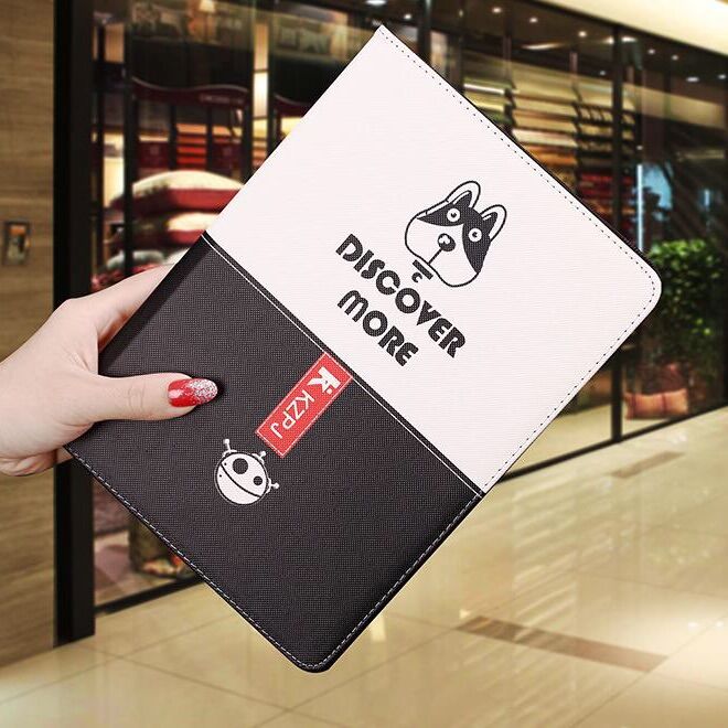 Bao da ipad gen 7/8 10.2 trắng đen
